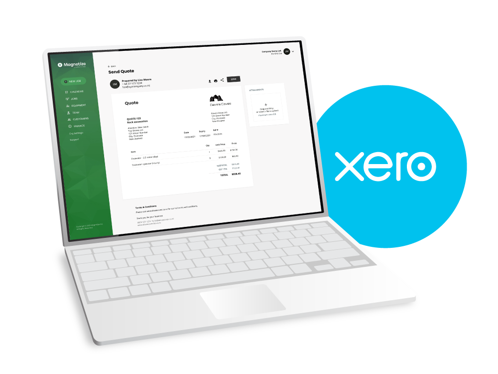 Magnetize Integrated with XERO